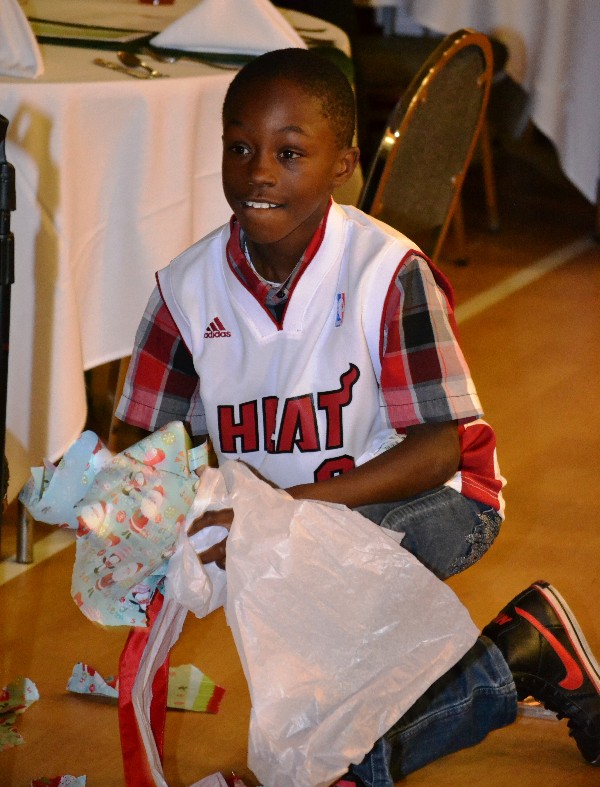 Eighty-two children from the Methodist Home for Children receive Christmas gifts and a holiday celebration in December with help from the chapter and surrounding community.
